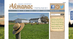 Desktop Screenshot of amishcountryalmanac.com